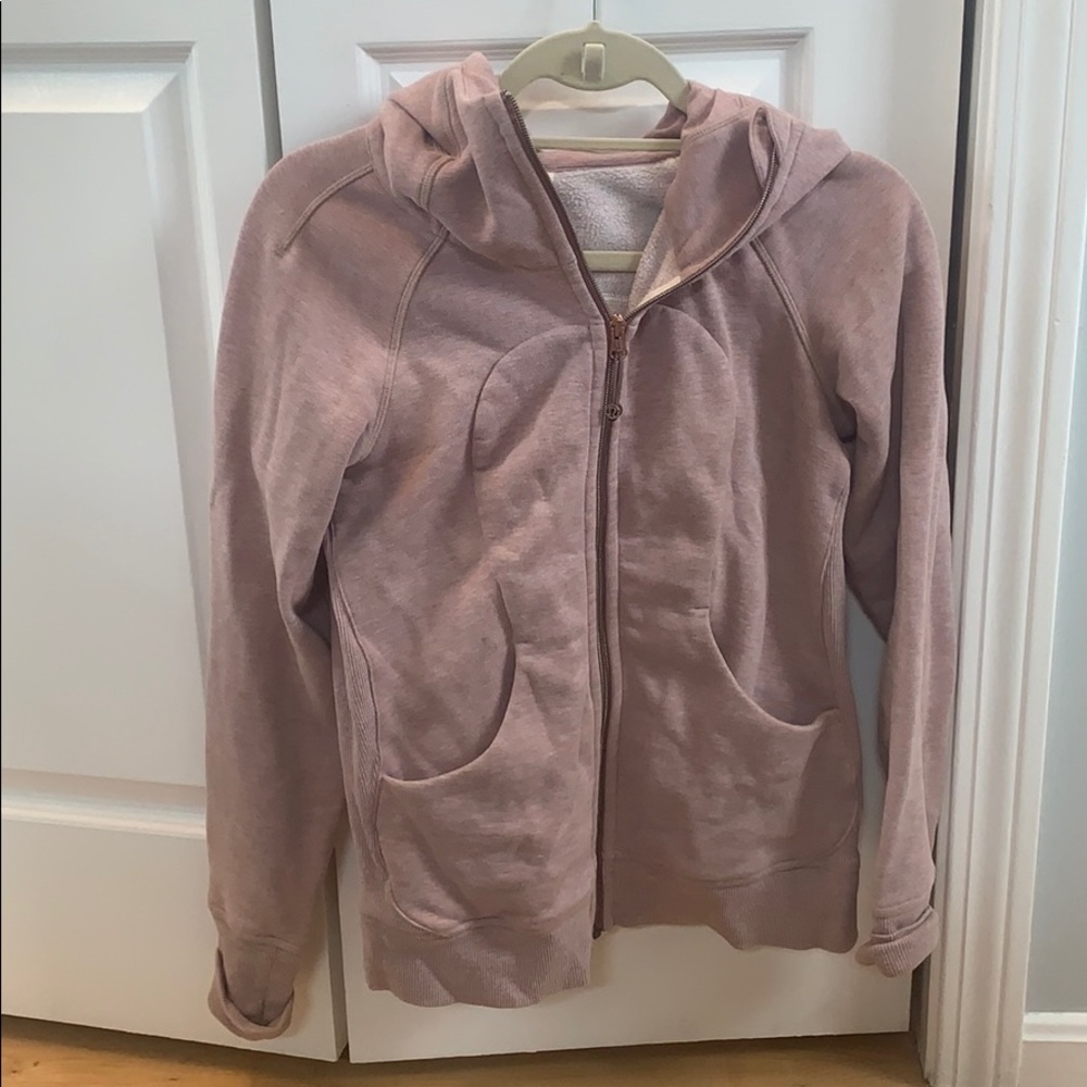 Lululemon Mauve Scuba Hoodie